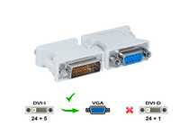 Новый переходник DVI-I - VGA (24+5 pin)