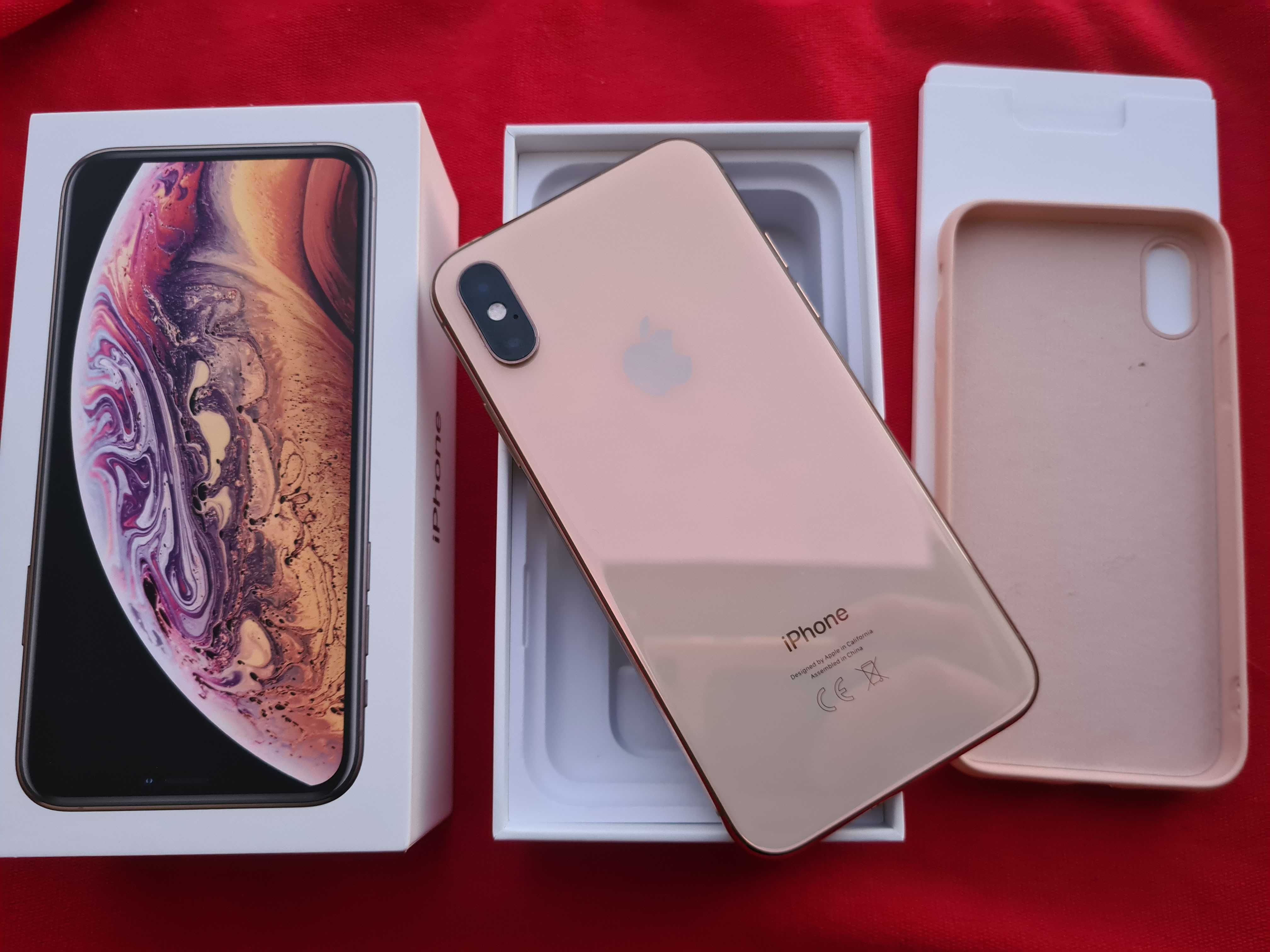 iPhone XS GOLD = IMPECABIL /  Cutie