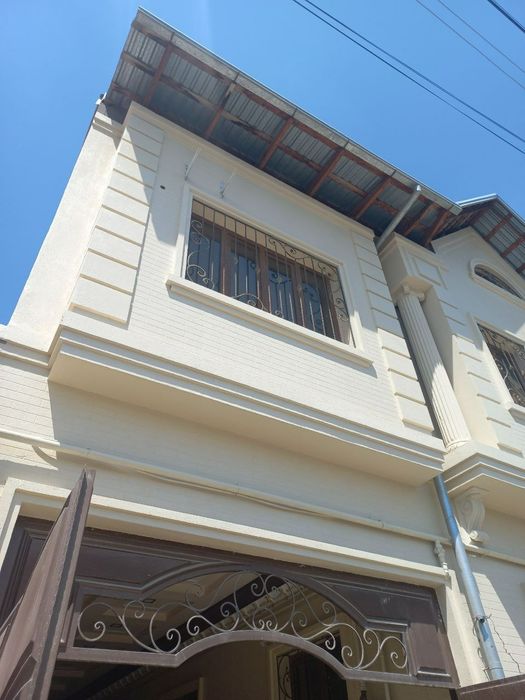 Travertin fasad ishlari