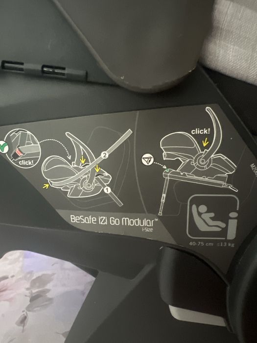 Столче за кола Stokke BeSafe Izi Go Modular