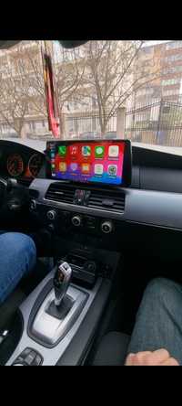 Navigatie android 8 GB BMW e60 e61 e90 Carplay Waze YouTube
