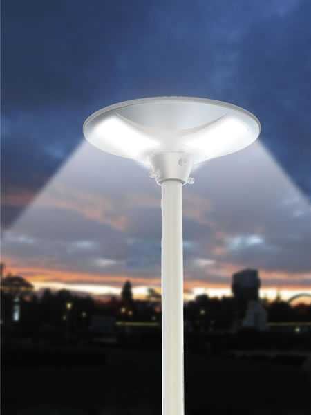 Lampa LED solara 400 W cu stalp 3 m