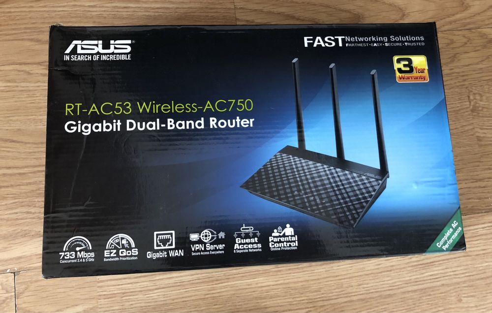 Router wireless ASUS RT-AC53