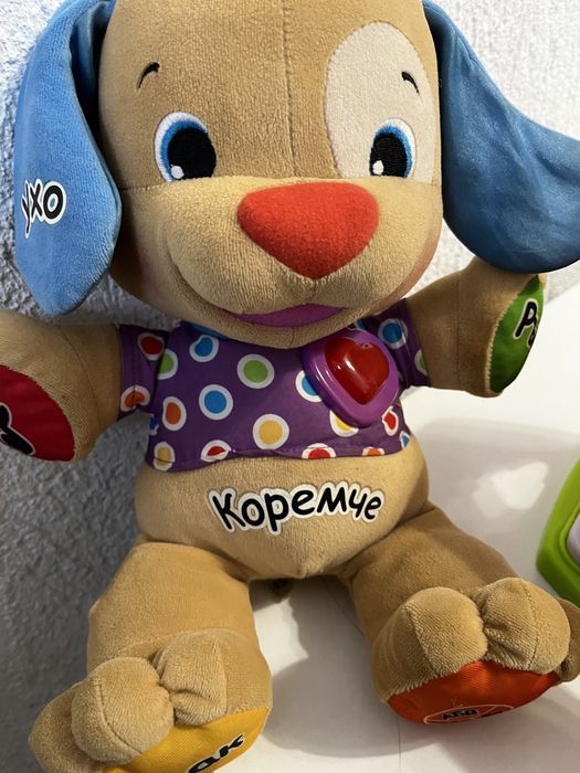 Fisher price Куче, Къщичка Chicco сортер,