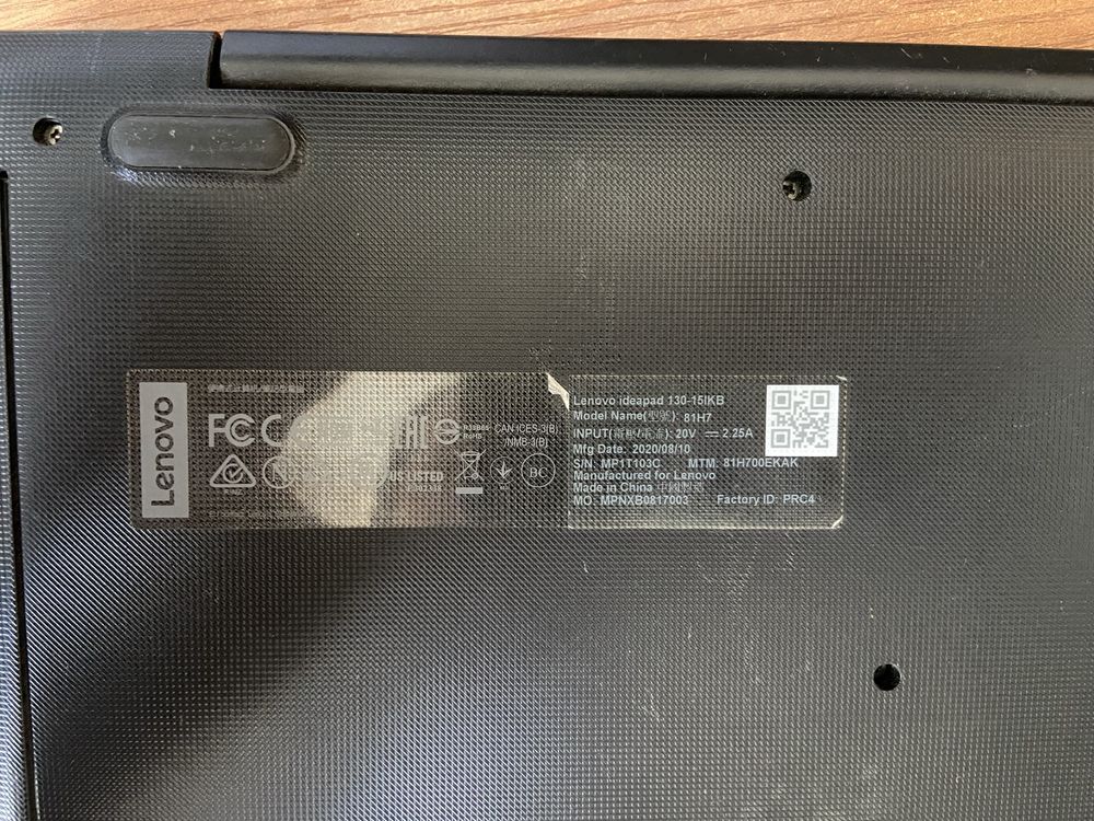 Продается отличный ноутбук Lenovo Ideapad 130-15IKB