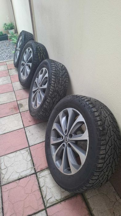 Roti de iarna Nissan cu anvelope Riken SUV Snow 235 55 R18 104H