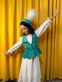 Прокат казахские национальные этно костюмы для девочек 1-10 от 5К