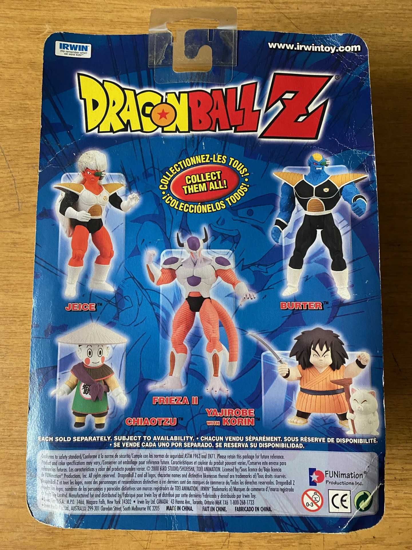 Set figurine Yajirobe cu Korin, Saiyan Saga, Dragon Ball Z - sigilat