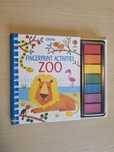 Usborne Fingerprint activities - Zoo . Pictam cu degețele