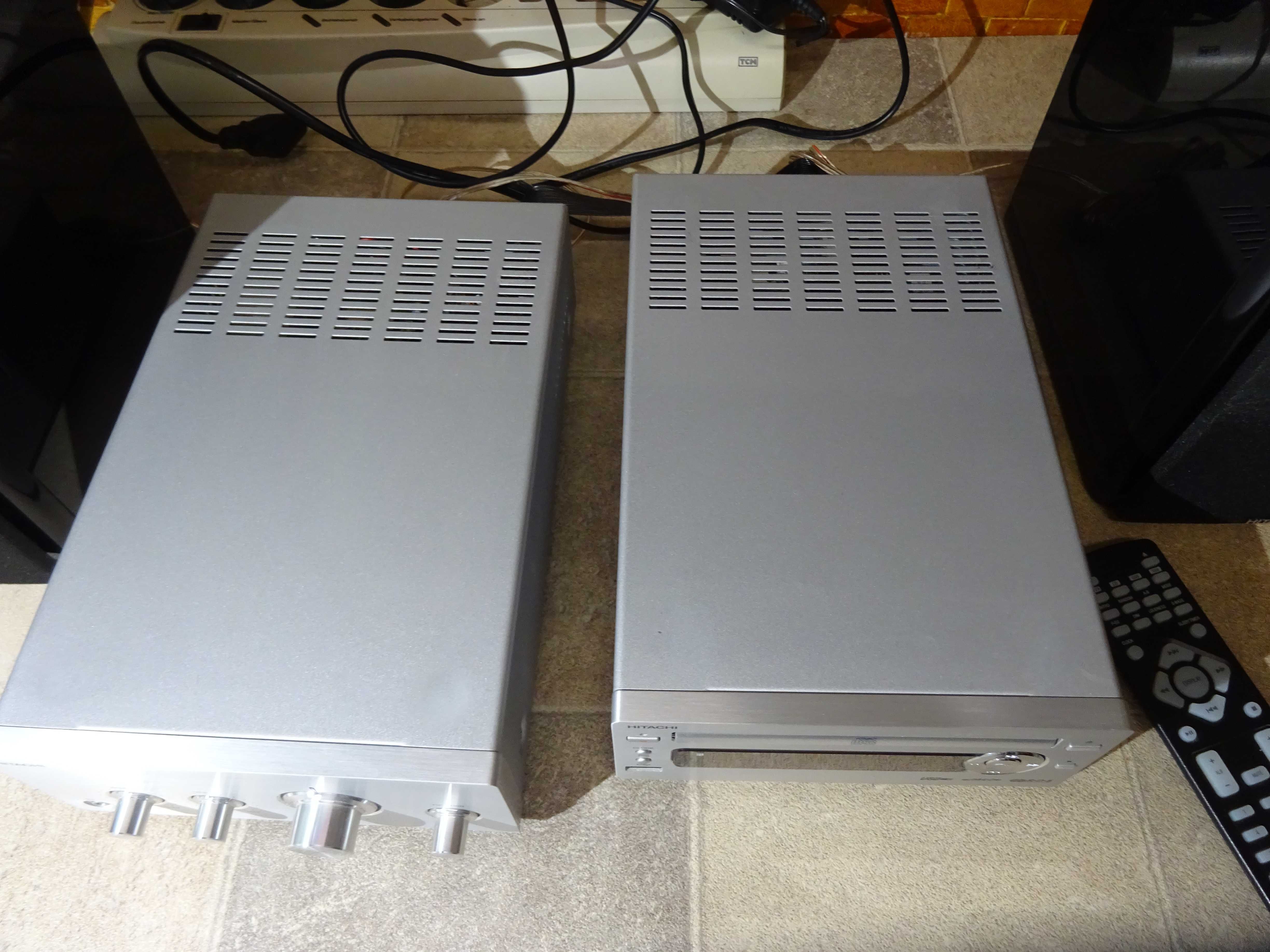 Mini sistem audio Hitachi axm649e /Cd-mp3/Usb/Fm-rds/auxiliar