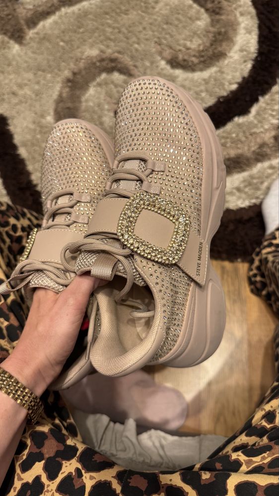 Сникърси  кецове Steve Madden бежови