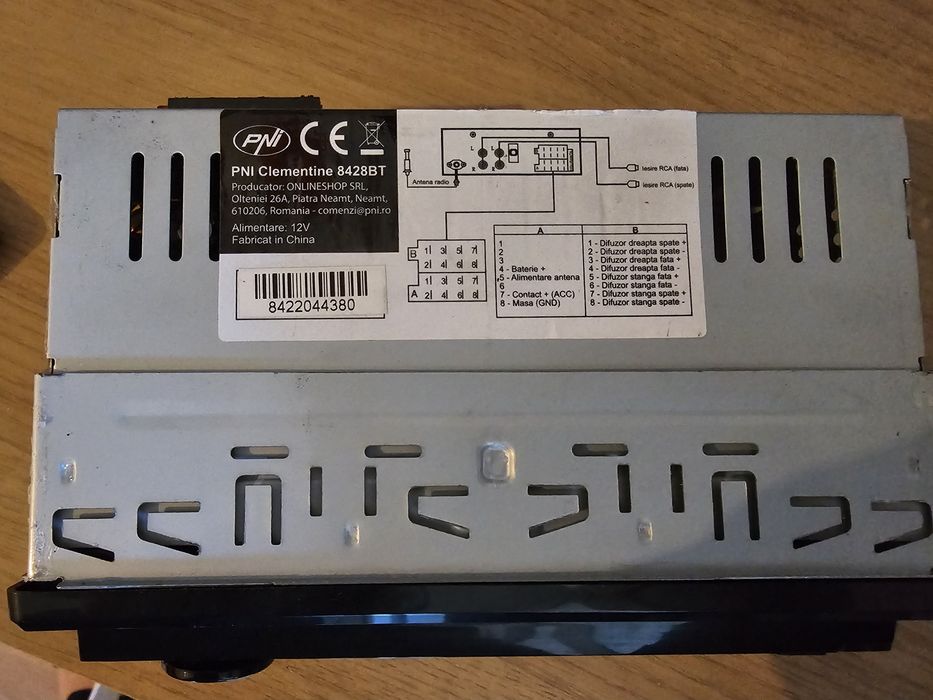 Player casetofon radio Clementine PNI 8428BT