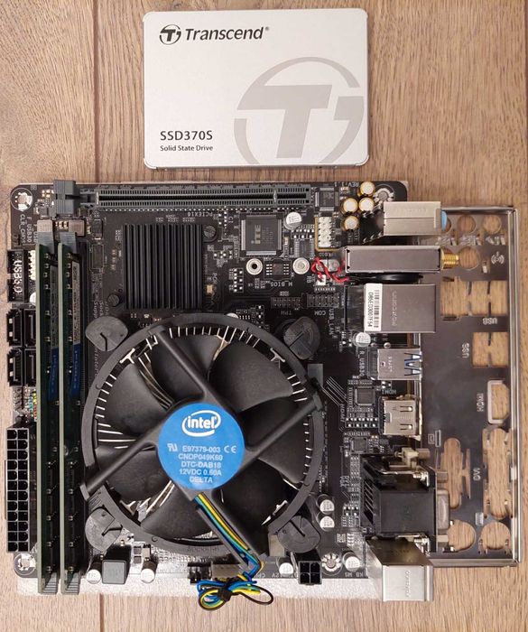 Kit mini-ITX Gigabyte H310N Gen.8/9, Bluetooth, Wi-fi