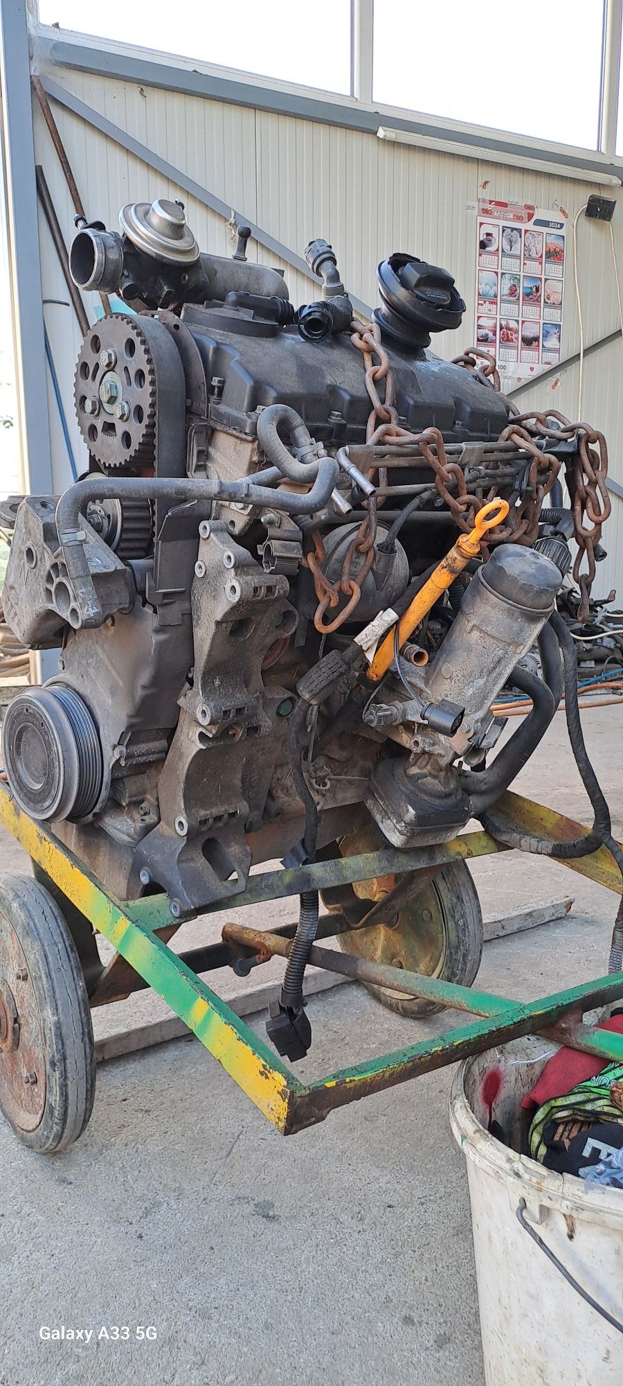 Двигател необорудван 1.9tdi 1.9тди 101hp Vw - Audi- Skoda -Seat