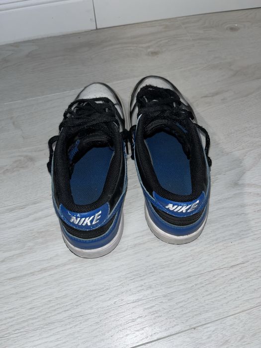 Papuci nike dunk pe albastru