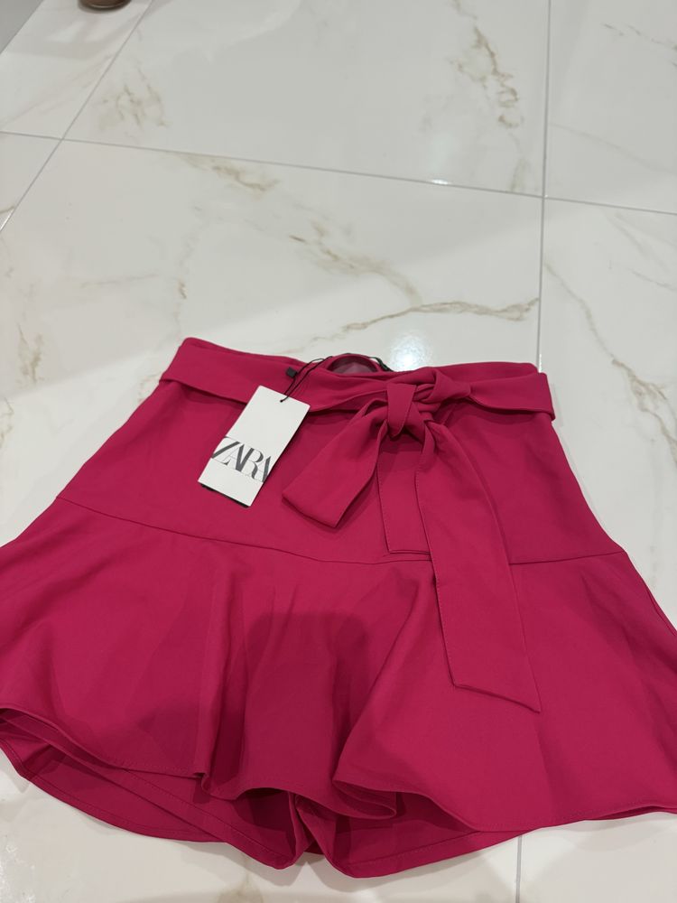 Zara Пола-Панталон в Розов Цвят