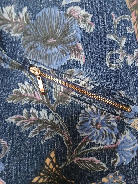 Куртка ветровка джинсовая цветная