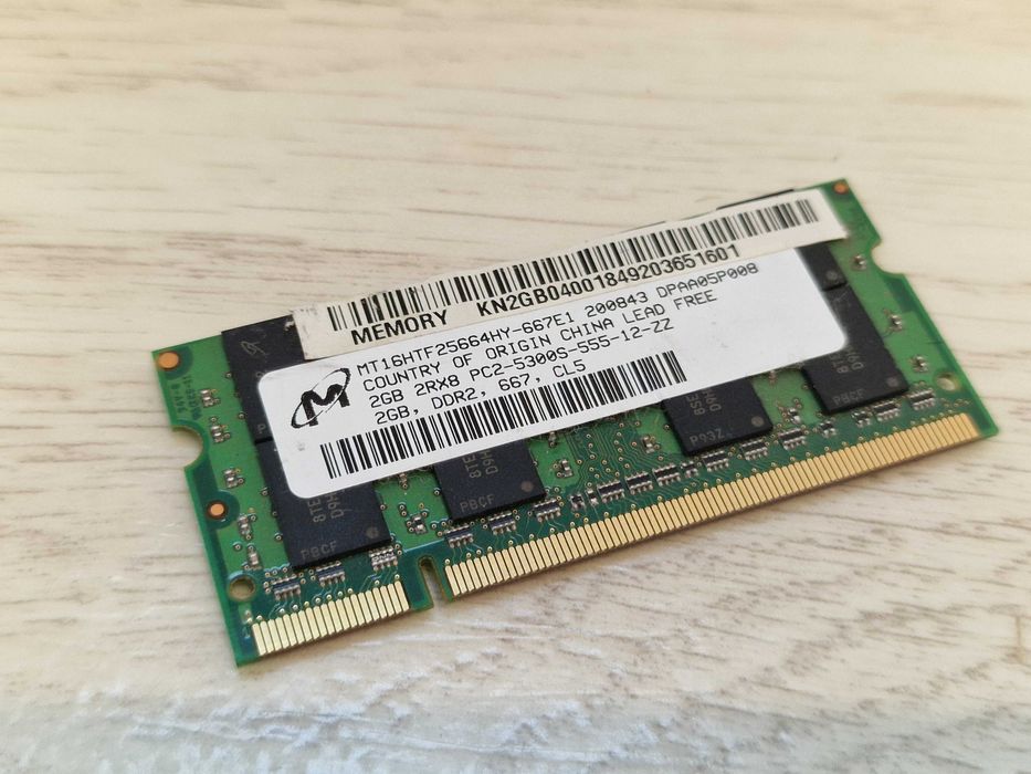 SO-DIMM Micron DDR2 2Gb