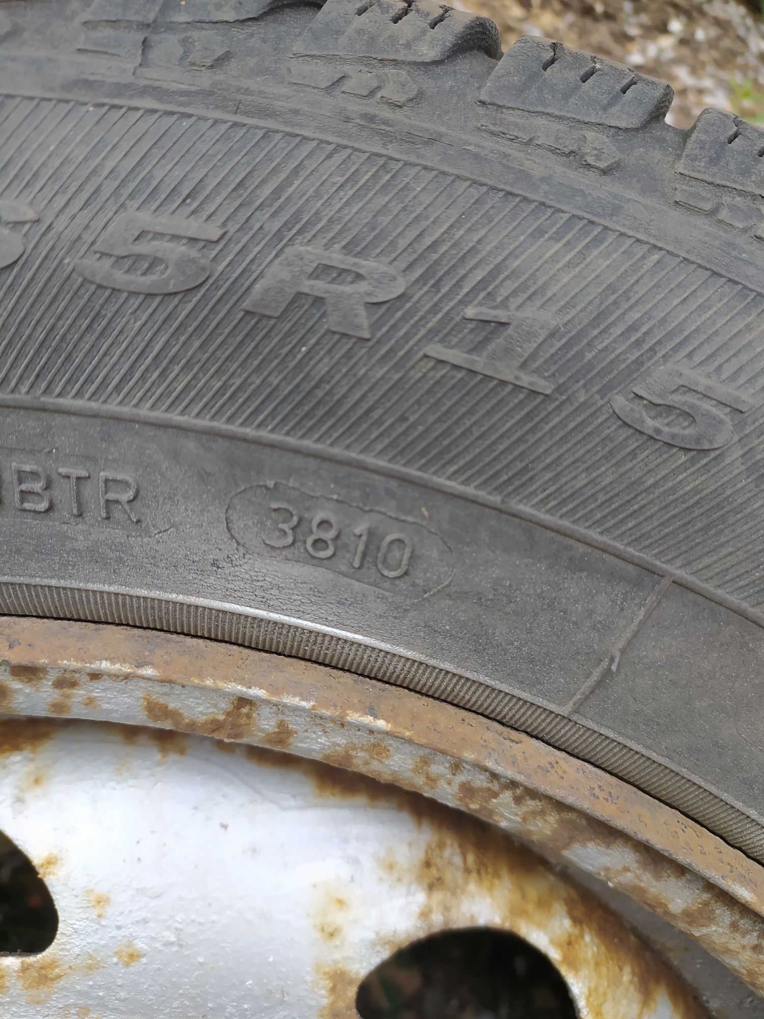 Стоманени джанти 4бр 15" 4x108 (Peugeot 206) със зимни гуми