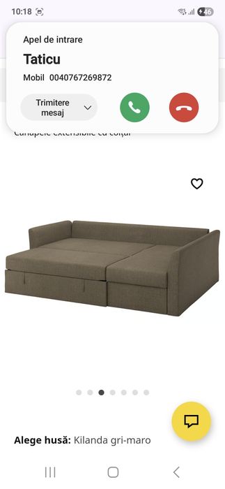 Coltar extensibil  Ikea