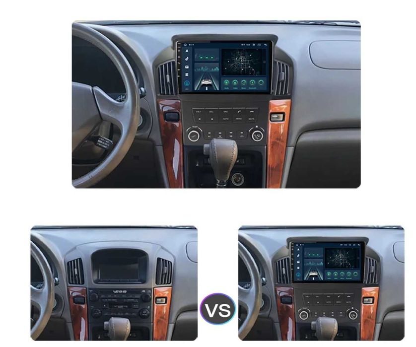 LEXUS RX300 / TOYOTA HARRIER - 9'' 1998/2005 андроид навигация, 9796