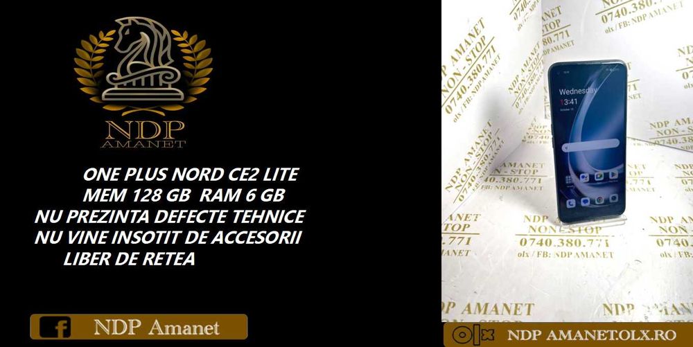 NDP Amanet Calea Mosilor 298 ONEPLUS NORD CE 2 LITE ( 42642)