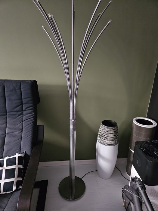 Lampa podea ikea hovnas inox