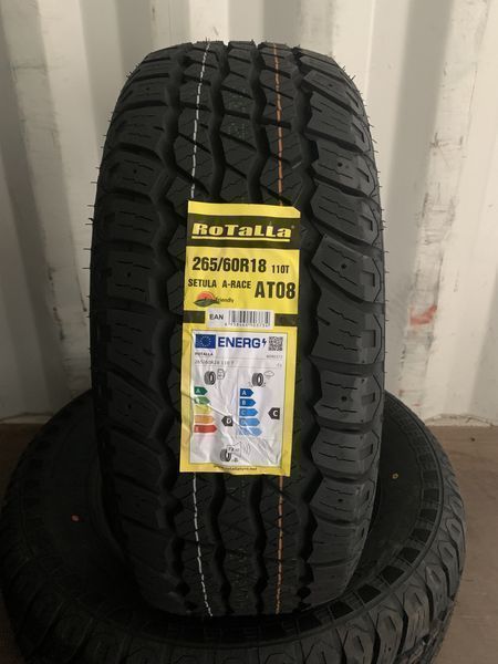 Нови джипови гуми ROTALLA SETULA A-RACE AT08 265/60R18 110T НОВ DOT