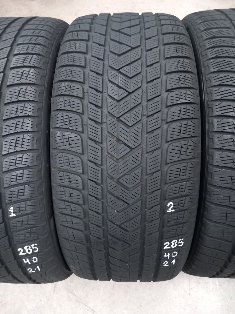 285/40R21 109V 4бр.PIRELLI SCORPION Неразличими от НОВИ