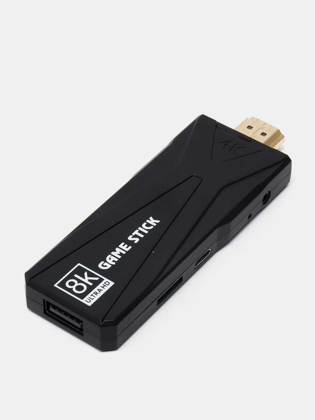 Игровая приставка Game Stick Box на Android TV,  64 Гб, Смарт ТВ, игры