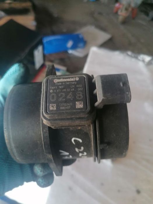 debitmetru aer mercedes c class,e class euro5 2.2 w204, w212 cod a2c53303469, a6510900248