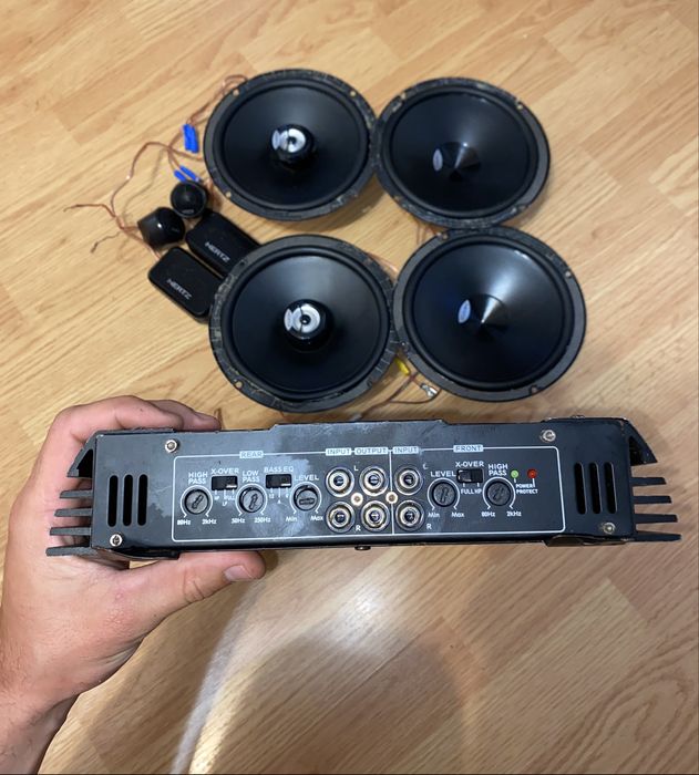 Sistem audio auto(boxe si amplificator) Hertz Dieci 16.5cm/Renegade