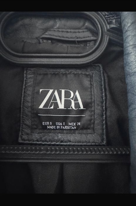 Geaca de piele naturala