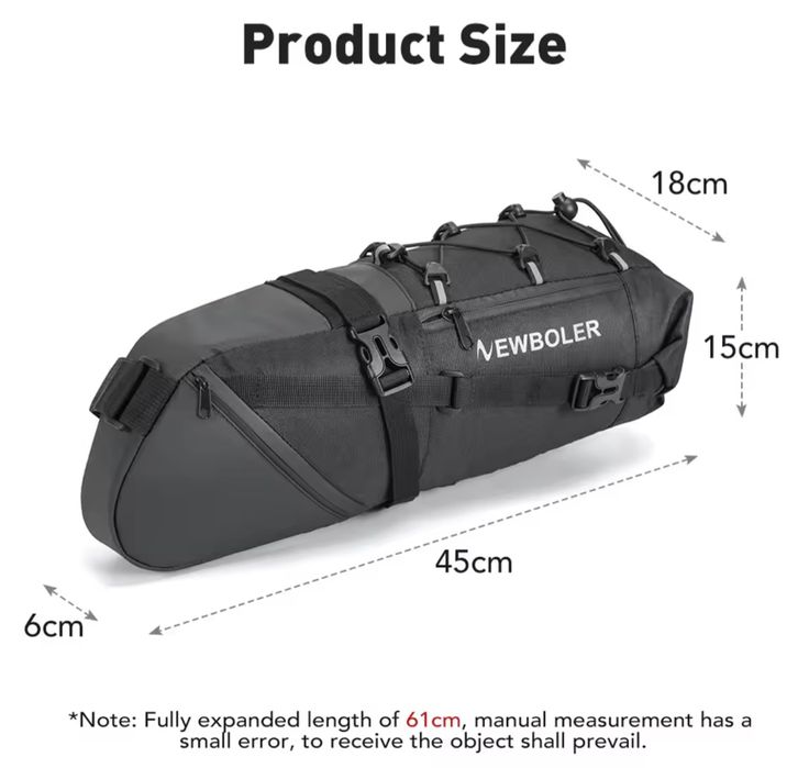 Чанта / раница 10 L. под седалка за велосипед / колело