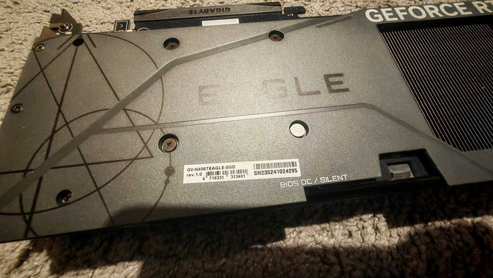 Видео карта Gigabyte RTX 4060 Ti EAGLE OC 8GB GDDR6