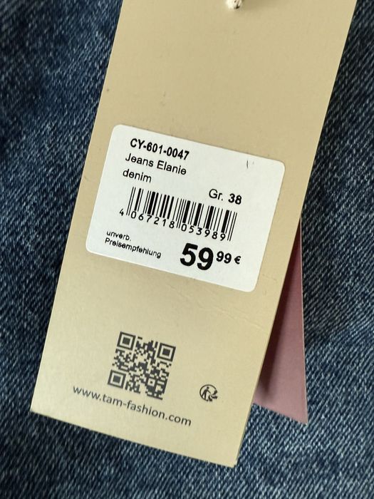 Дънки mom fit 38 размер