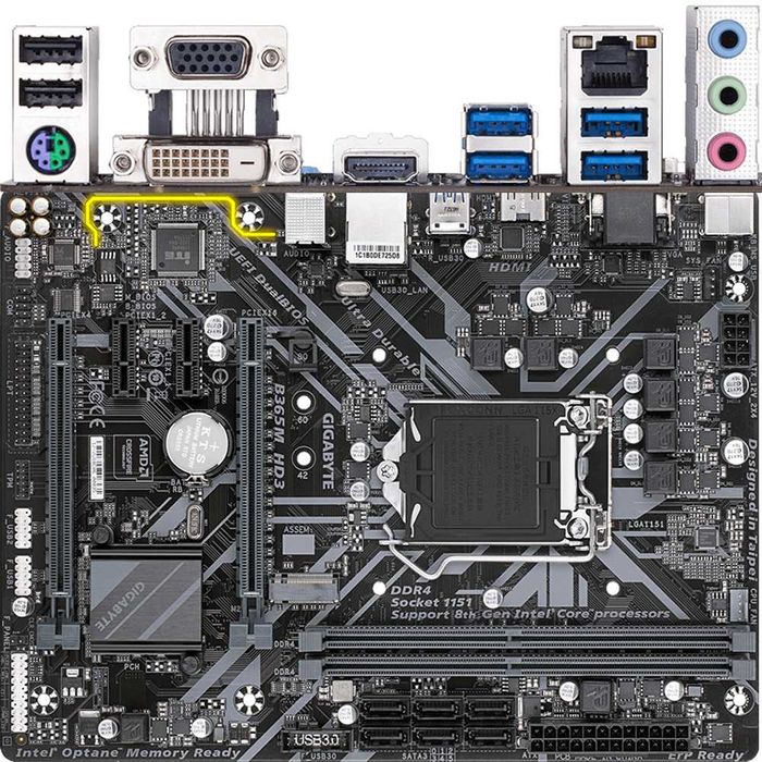 Gigabyte B365M HD3 мать, проц, озу