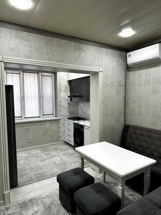 Кушбеги 3 ...2/2/5 два балкона, с ремонтом, с обстановкой. 64 кв