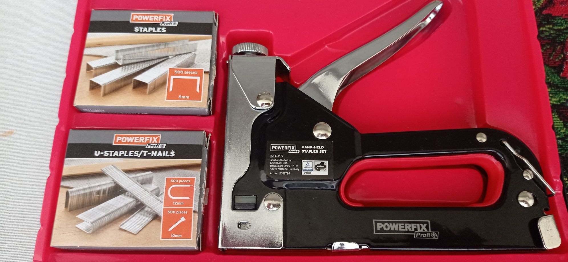 Ръчен Такер powerfix profi