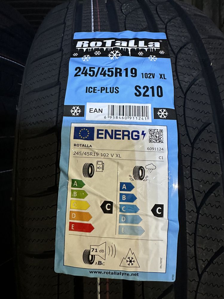 Зимен спорт пакет ROTALLA 245/45R19 102V XL 275/40R19 105V XL НОВ DOT
