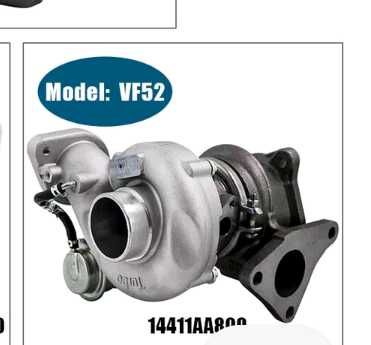 Turbocharger VF 52 .За Subaru