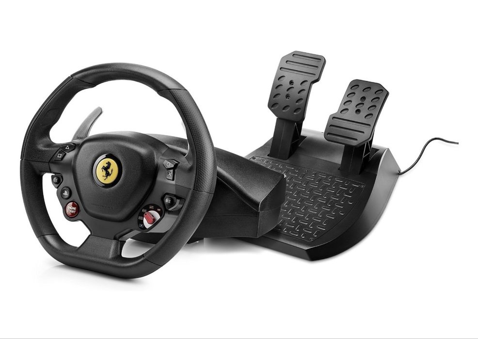 Руль Thrustmaster T80 — как новый, 3 месяца, с коробкой