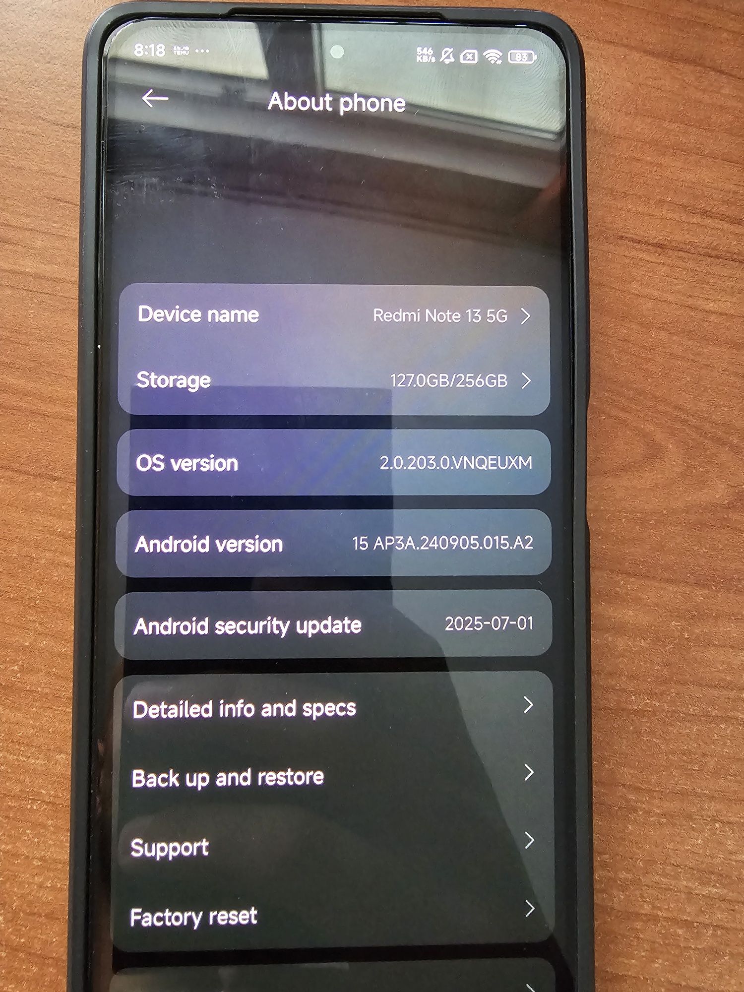 Redmi note 13 5g