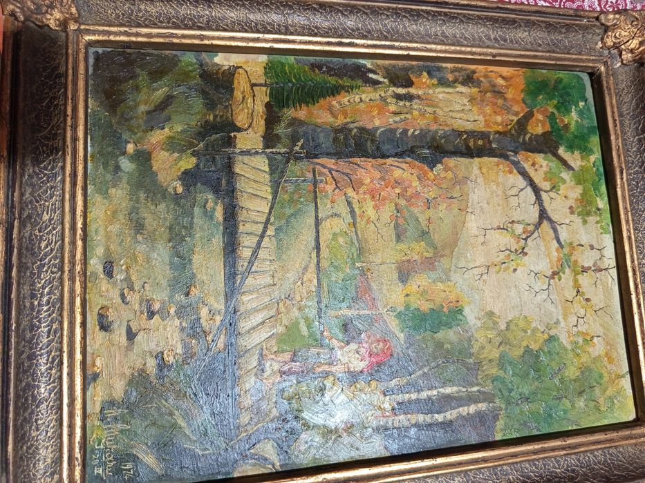 Vind pictura ulei de Vasile Muraru cunoscut pictor contemporan.