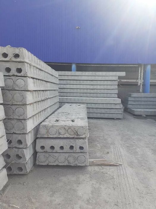 Плиты перекрытия новые и б/у фундамент блоки, плиты ребристые разные