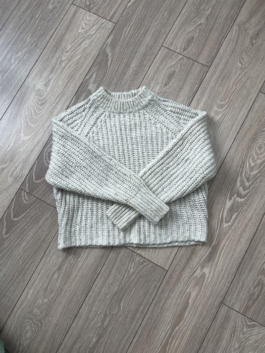 Теплая кофта с люриксом