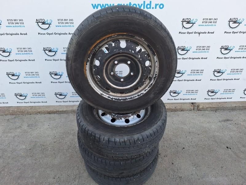 Jante tabla cu anvelope 215/65/R16C DOT2021 5x130 Nissan Interstar