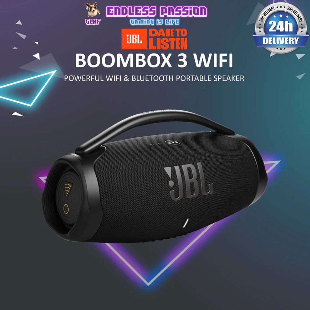 Портативная колонка JBL Boombox 3 wifi spotify