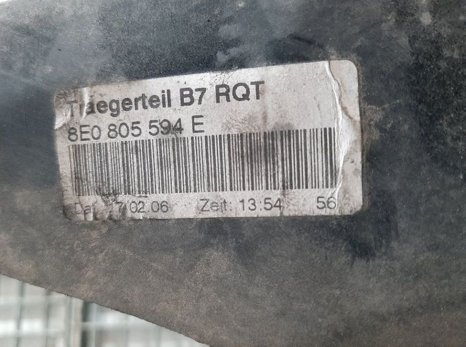trager panou frontal audi a4 b7 2.0 tdi 8e0805594e