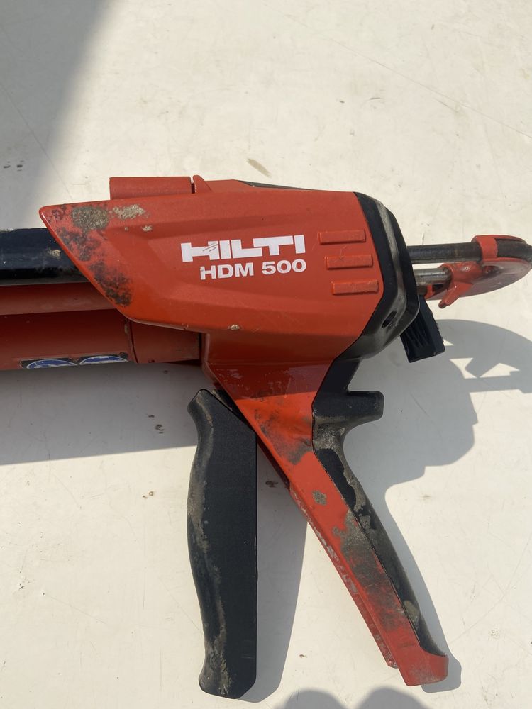 Hilti hdm 500 pistol ancore chimice fixari prreti